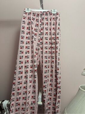 Pink "I ♥ NY" Y2K Graphic Pajama Pants Original New York Merchandise